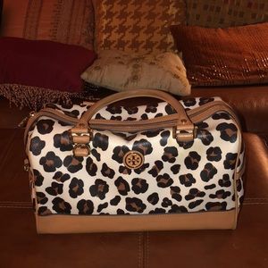 Tory Burch leopard print purse